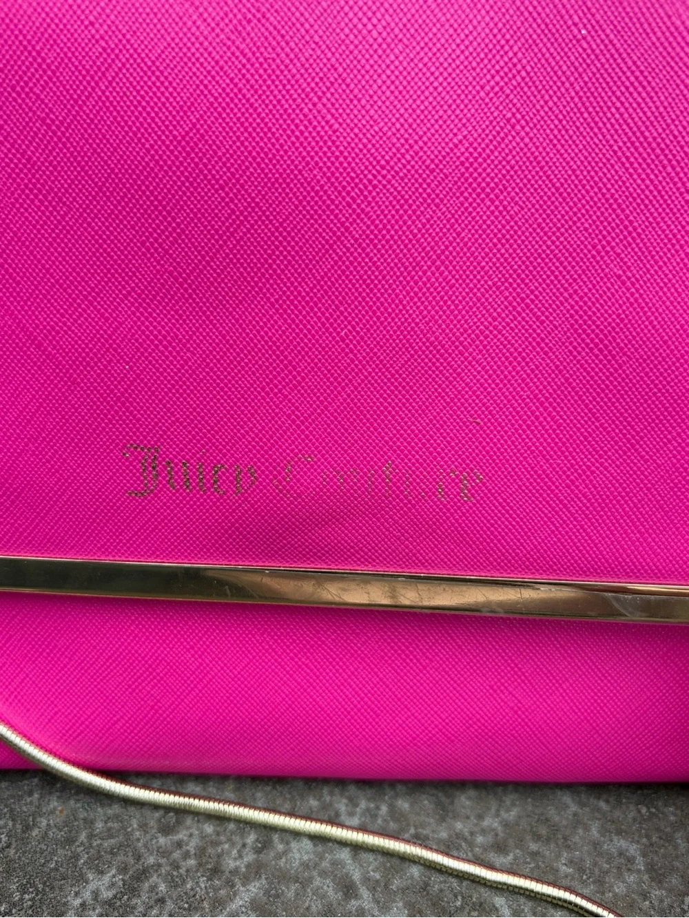 Juicy Couture Crossbody Gift Set Pink Clutch Makeup Bundle ( 6 pc )